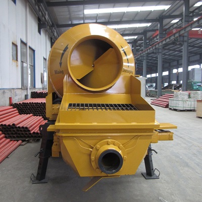 Concrete Mixer With Pump Export To Mexico