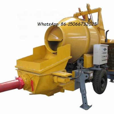 concrete mixer and pump JBTS30 productivity-capacity-30m3-h construction engineers Application Pumping Max. horizontal distance 400m