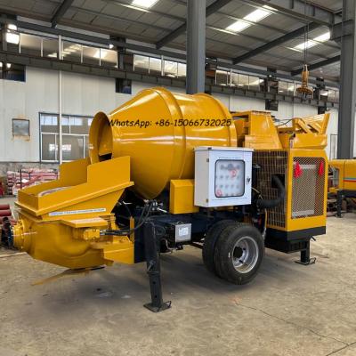 concrete mixing and pump JBTS40 productivity-capacity-40m3-h construction engineers Application Pumping Max.vertical height-150m hrizontal 500m